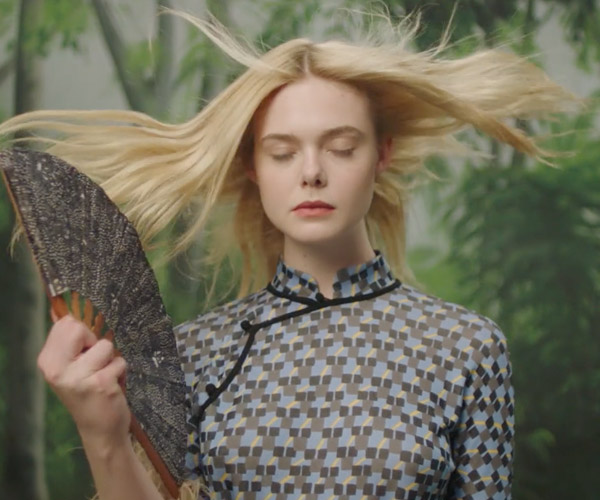 Elle Fanning's Fan Fantasy” by Supermarché - BOOOOOOOM TV - A daily selection the best short music videos, animations.
